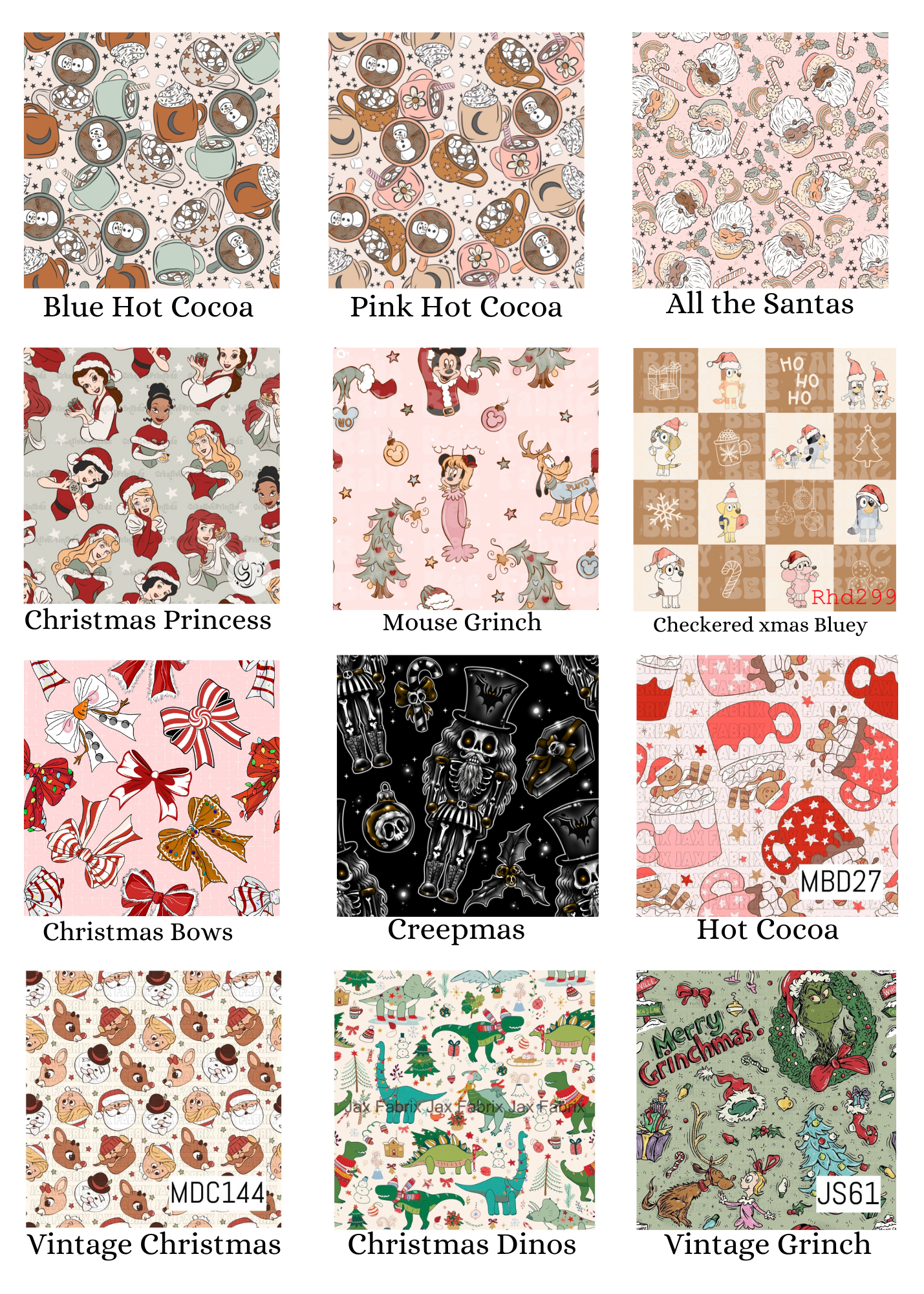 Christmas Blankets (Pre Order)