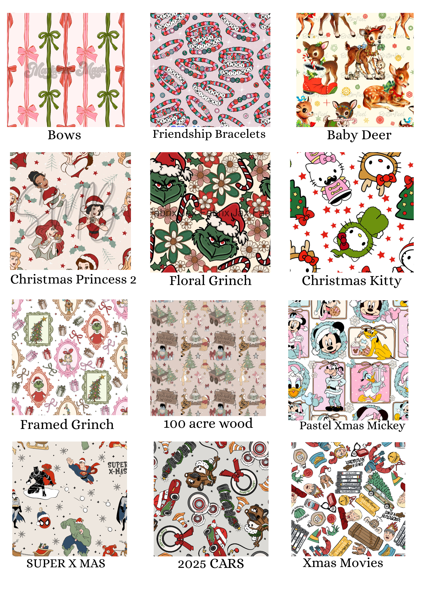 Christmas Blankets (Pre Order)