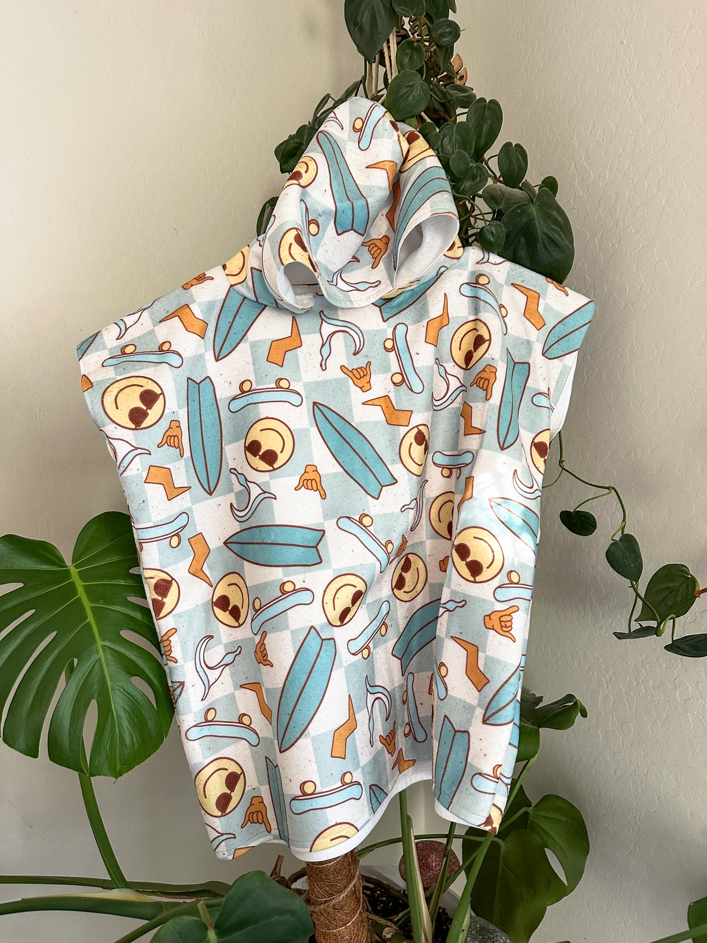 HOODED PONCHO KID TOWELS