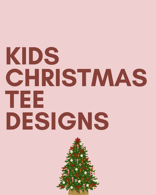 KIDS Christmas design options