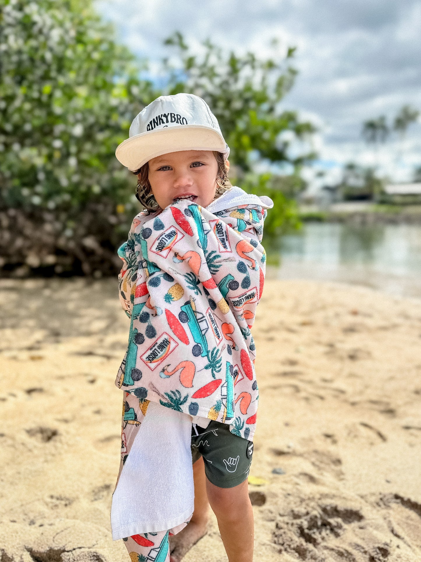 Hang Loose Beach Towel