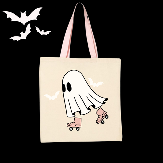 Skating Ghost Halloween Bag