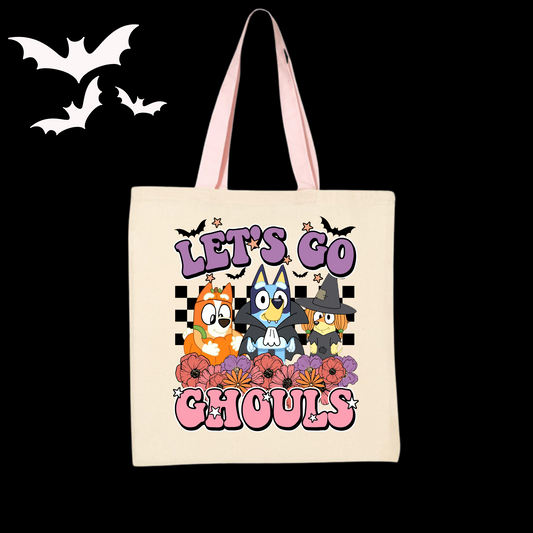 Lets go Ghouls Halloween Bag